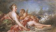 Cupid Offering Venus the Golden Apple Francois Boucher